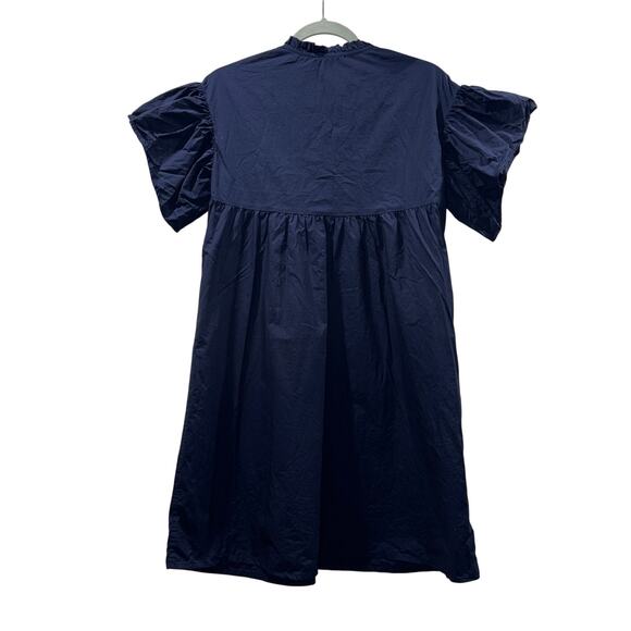 Vilagallo Eliza Dress- Navy - Picture 3 of 15